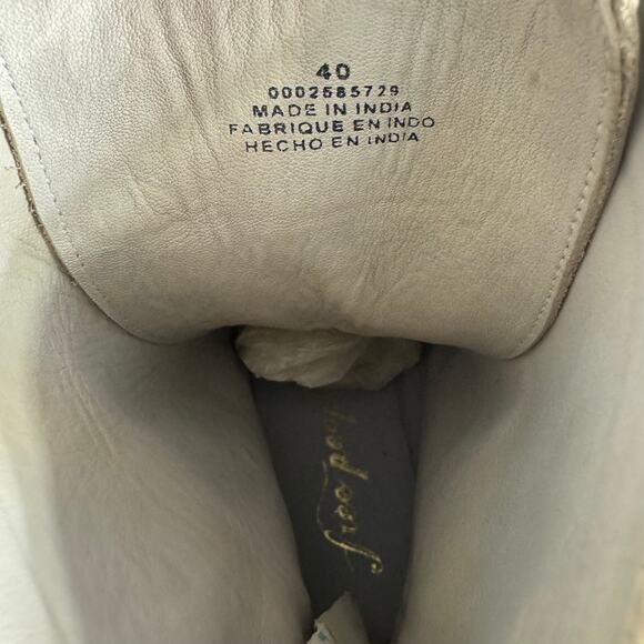 NWOT FREE PEOPLE Santa Fe Floral Lace Up Combat Boots 40 9 9.5 - Picture 9 of 9